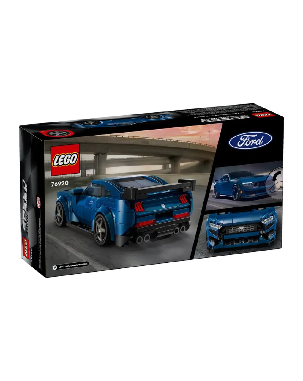 Lego speed champions ford mustang dark horse sports car 76920 - Lego