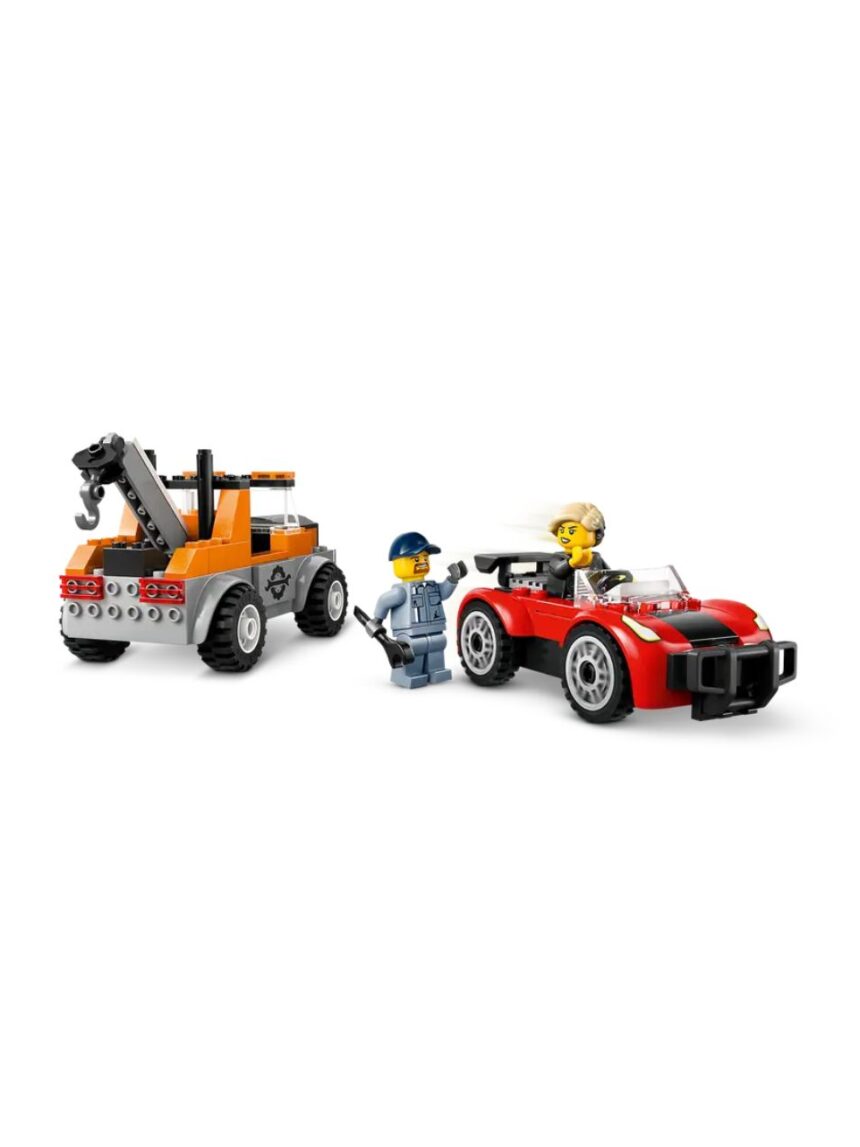 Lego city tow truck and sports car repair 60435 - Lego