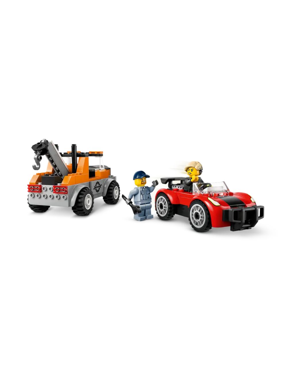 Lego city tow truck and sports car repair 60435 - Lego