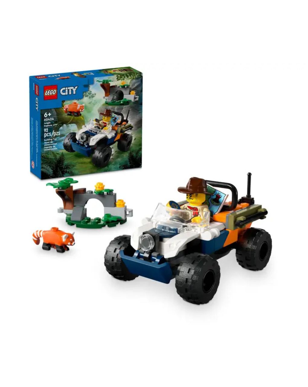 Lego city jungle explorer atv red panda mission 60424 - Lego, Lego City