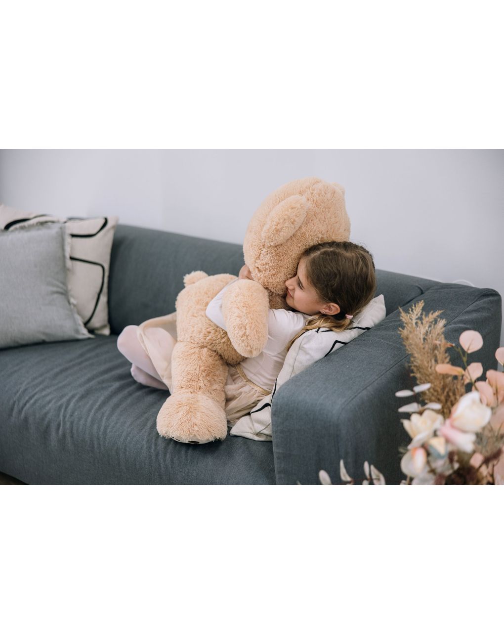 Freeon λούτρινο αρκουδάκι teddy bear fluffy 100εκ 84850 - Freeon