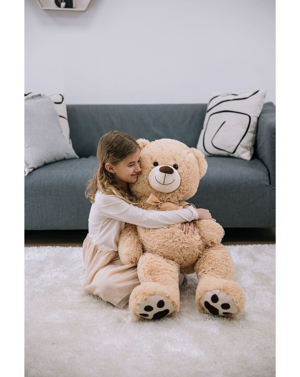 Freeon λούτρινο αρκουδάκι teddy bear fluffy 100εκ 84850 - Freeon