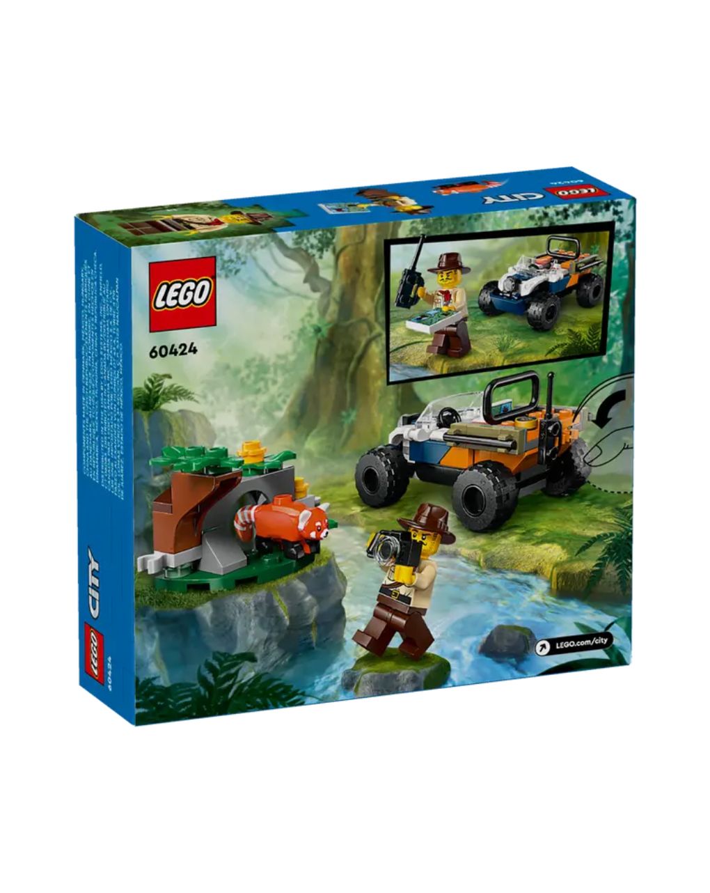 Lego city jungle explorer atv red panda mission 60424 - Lego, Lego City