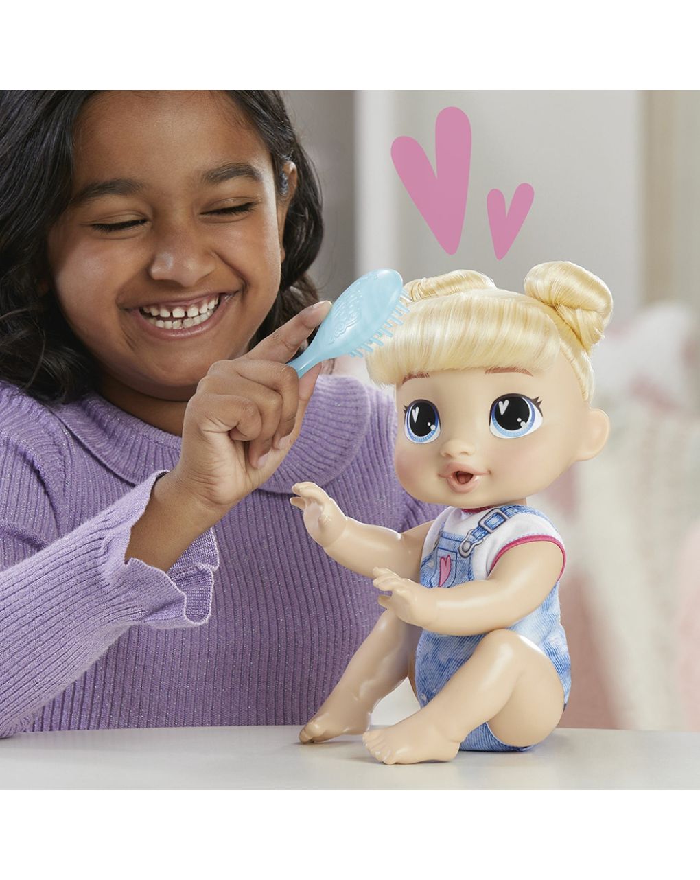 Hasbro baby alive crawl n play harper hugs f9709 - BABY ALIVE