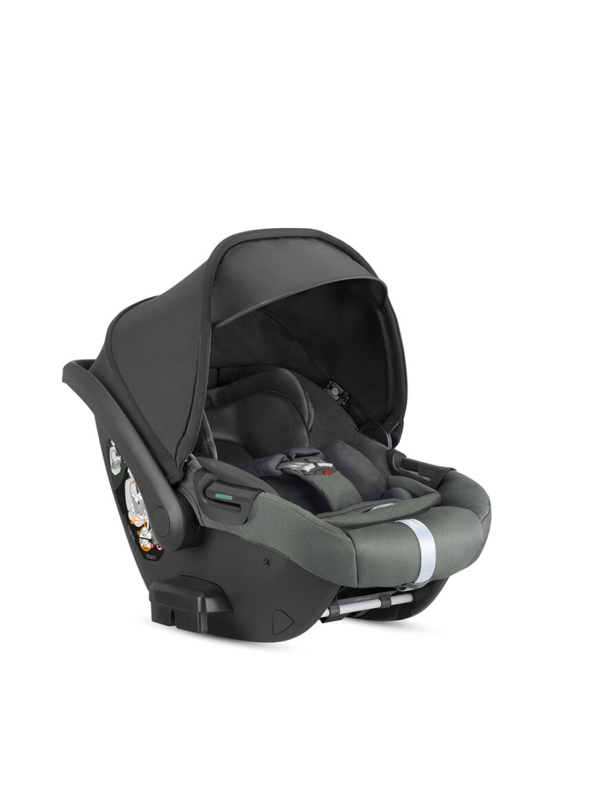 Inglesina σύστημα μεταφοράς aptica xt system quattro με κάθισμα darwin taiga green/total black - Inglesina