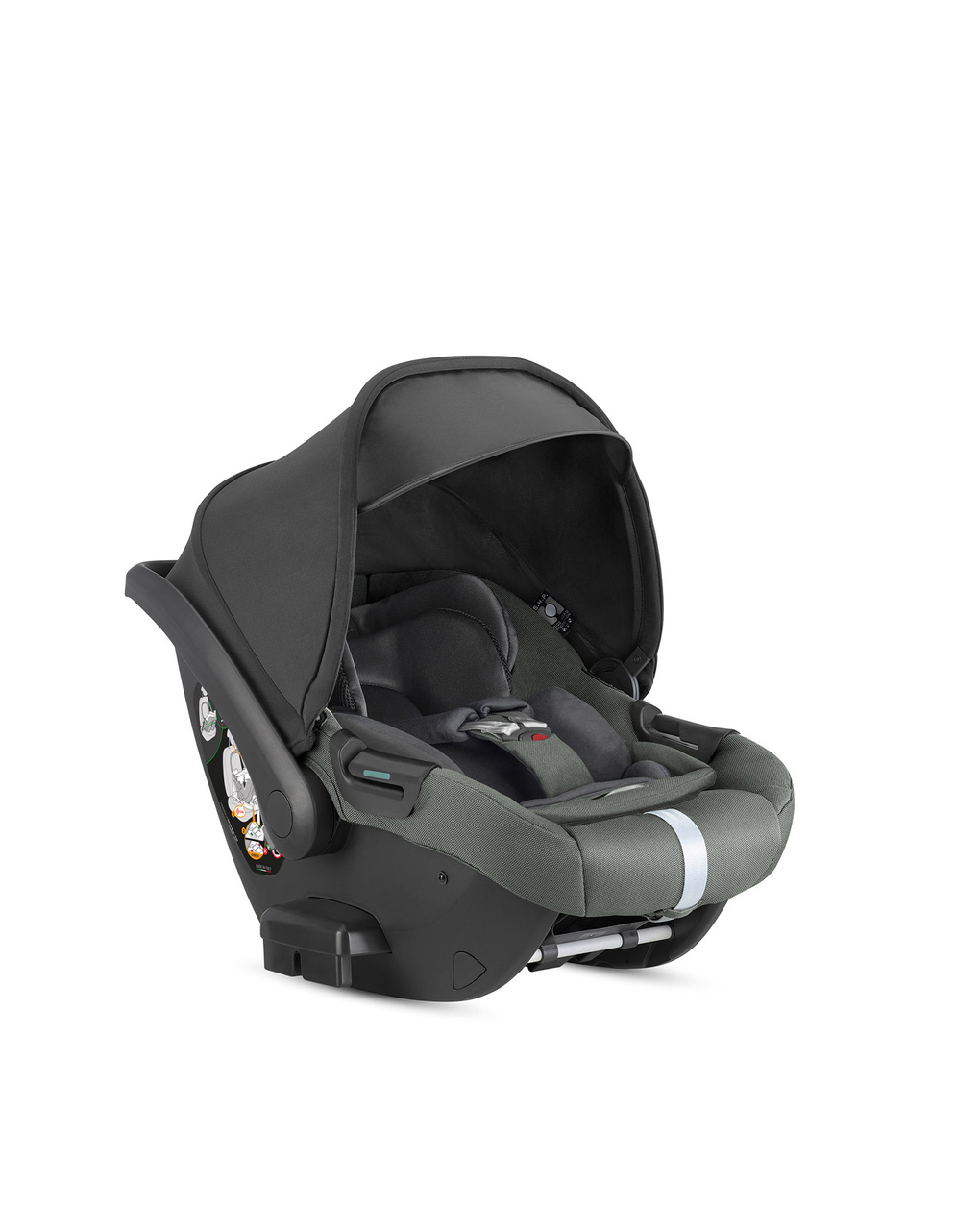 Inglesina σύστημα μεταφοράς aptica xt system quattro με κάθισμα darwin taiga green/total black - Inglesina