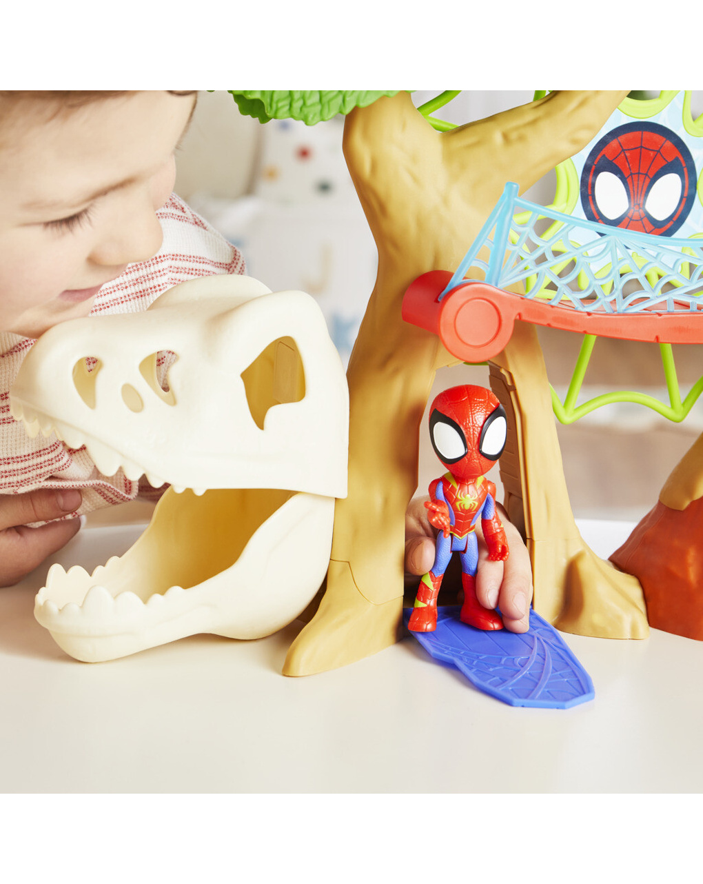 Hasbro spidey and his amazing friends dino webs playset f9477 - SPIDEY