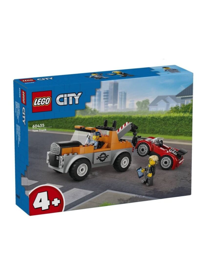 Lego city tow truck and sports car repair 60435 - Lego