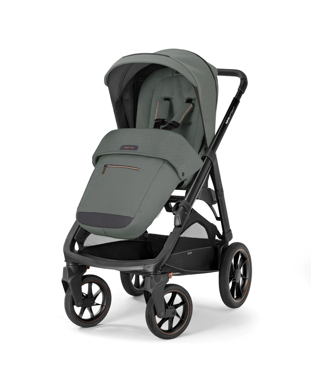 Inglesina σύστημα μεταφοράς aptica xt system quattro με κάθισμα darwin taiga green/total black - Inglesina