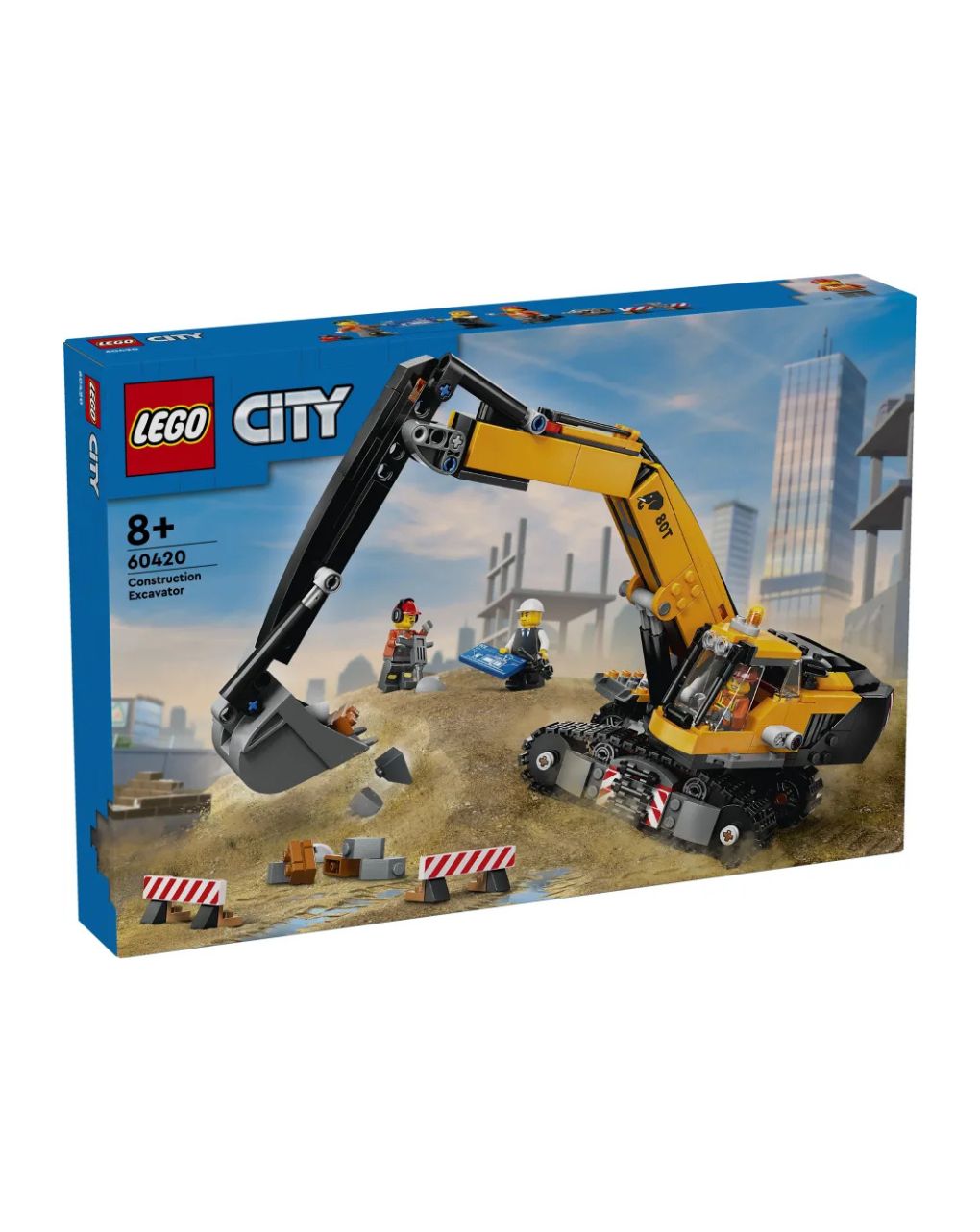 Lego city yellow construction excavator 60420 - Lego, Lego City