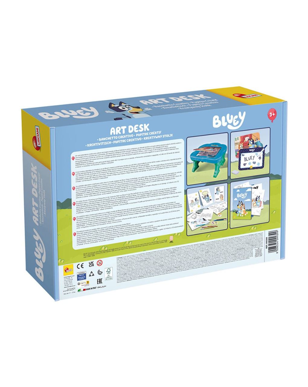 Lisciani bluey art desk δημιουργικό γραφείο 16.99399 - BLUEY