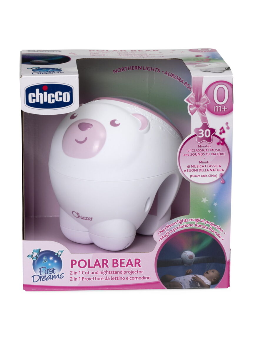 Chicco προτζέκτορας polar bear ροζ - Chicco