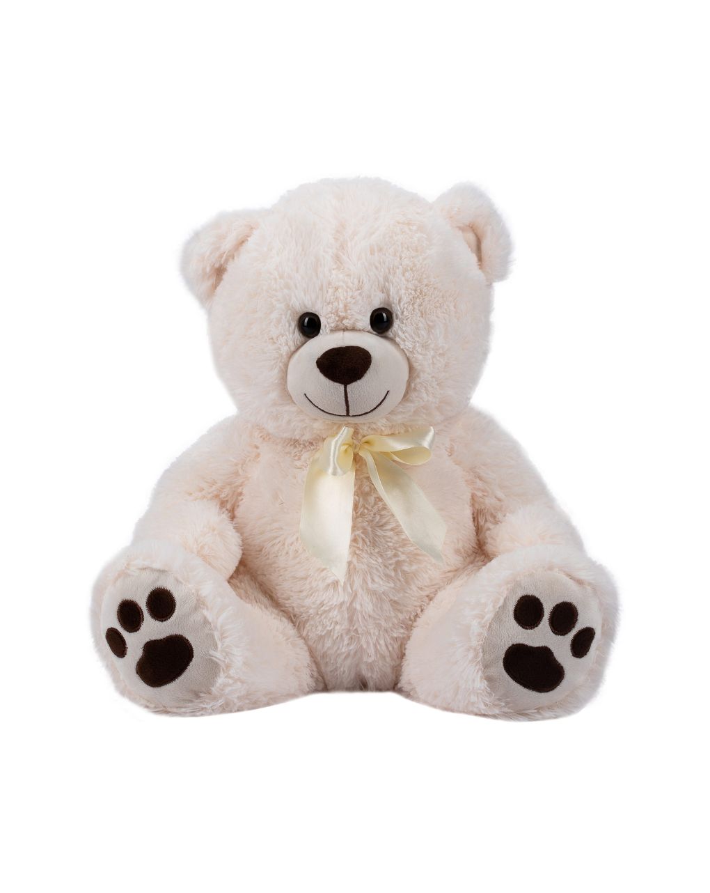 Freeon λούτρινο αρκουδάκι 38εκ white 84874