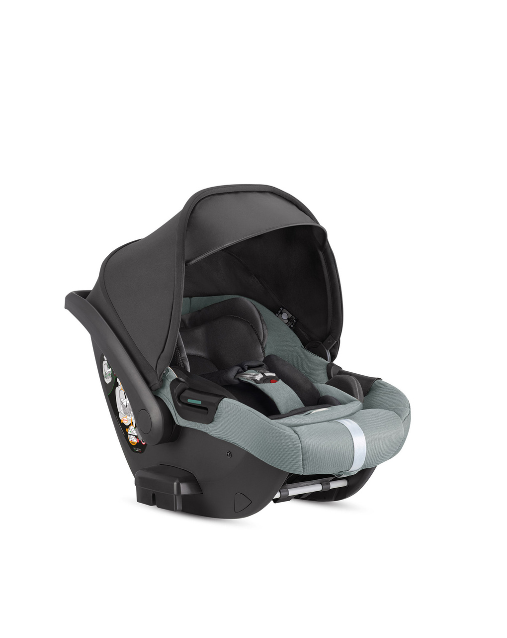Inglesina σύστημα μεταφοράς 4 σε 1 aptica xt system quattro darwin ingloo grey/total black - Inglesina