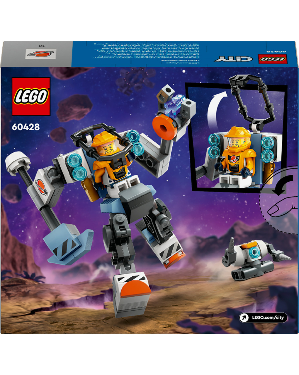 Lego city space construction mech 60428 - Lego, Lego City