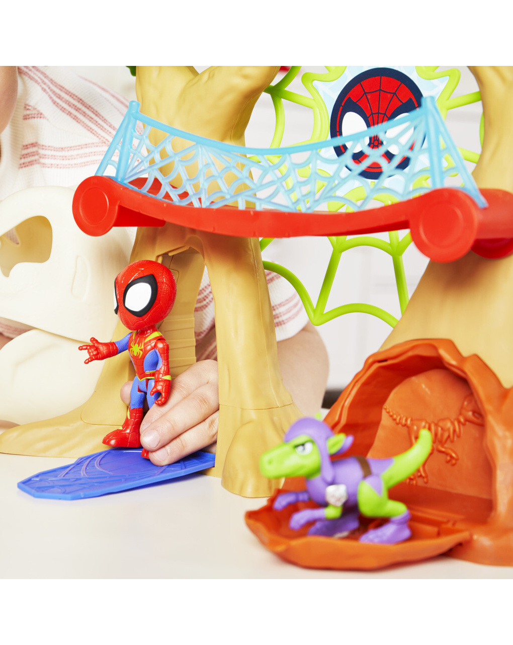 Hasbro spidey and his amazing friends dino webs playset f9477 - SPIDEY