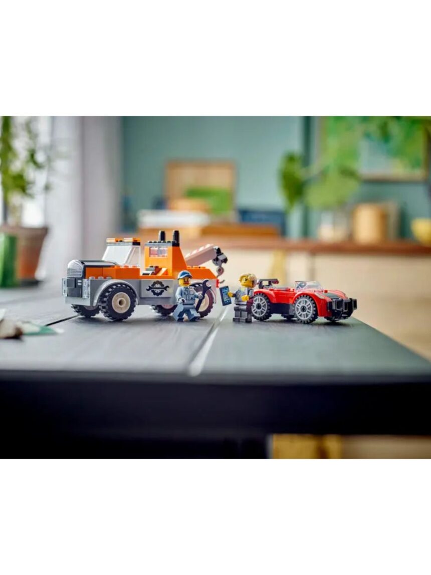 Lego city tow truck and sports car repair 60435 - Lego