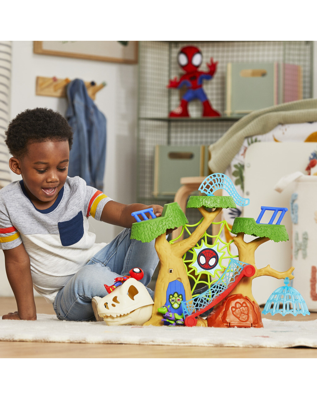 Hasbro spidey and his amazing friends dino webs playset f9477 - SPIDEY