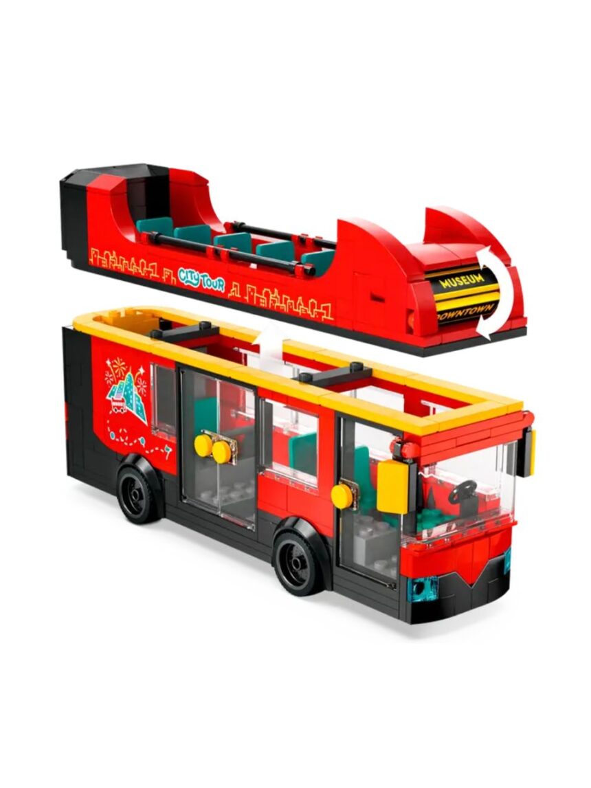 Lego city red double-decker sightseeing bus 60407 - Lego, Lego City