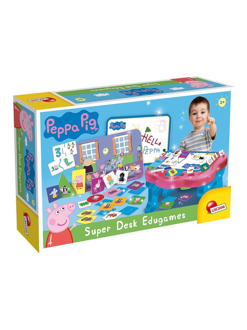 Lisciani peppa pig θρανίο με εκπαιδευτικά παιχνίδια 89208 - Peppa Pig