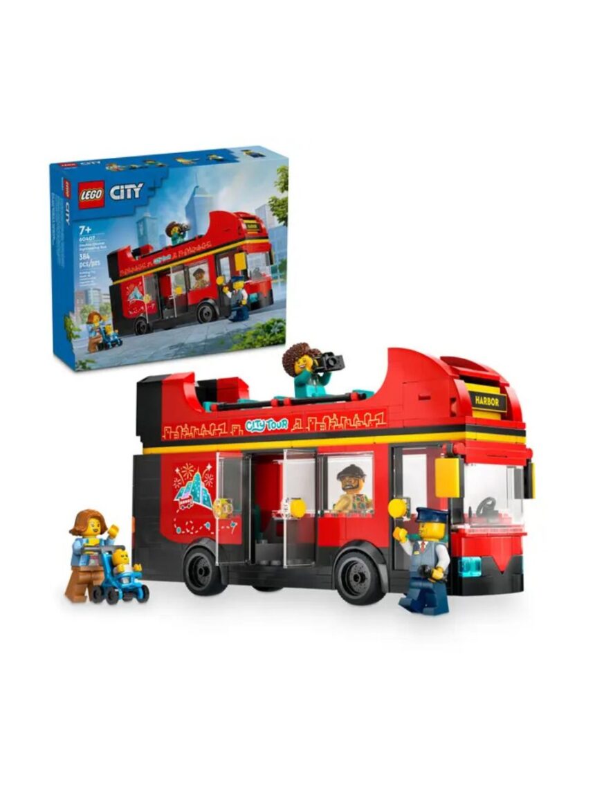 Lego city red double-decker sightseeing bus 60407 - Lego, Lego City