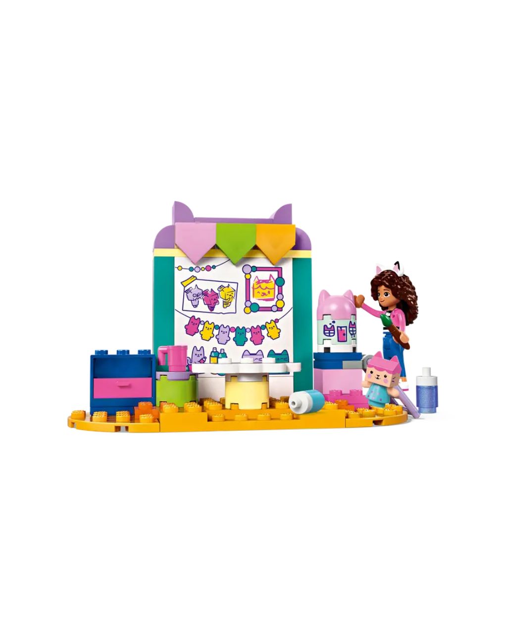 Lego gabby's dollhouse crafting with baby box 10795 - Lego