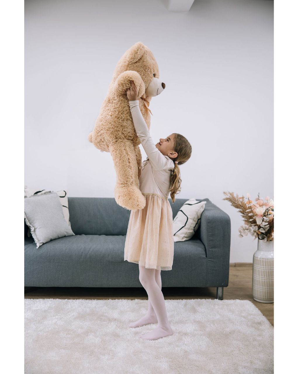 Freeon λούτρινο αρκουδάκι teddy bear fluffy 100εκ 84850 - Freeon