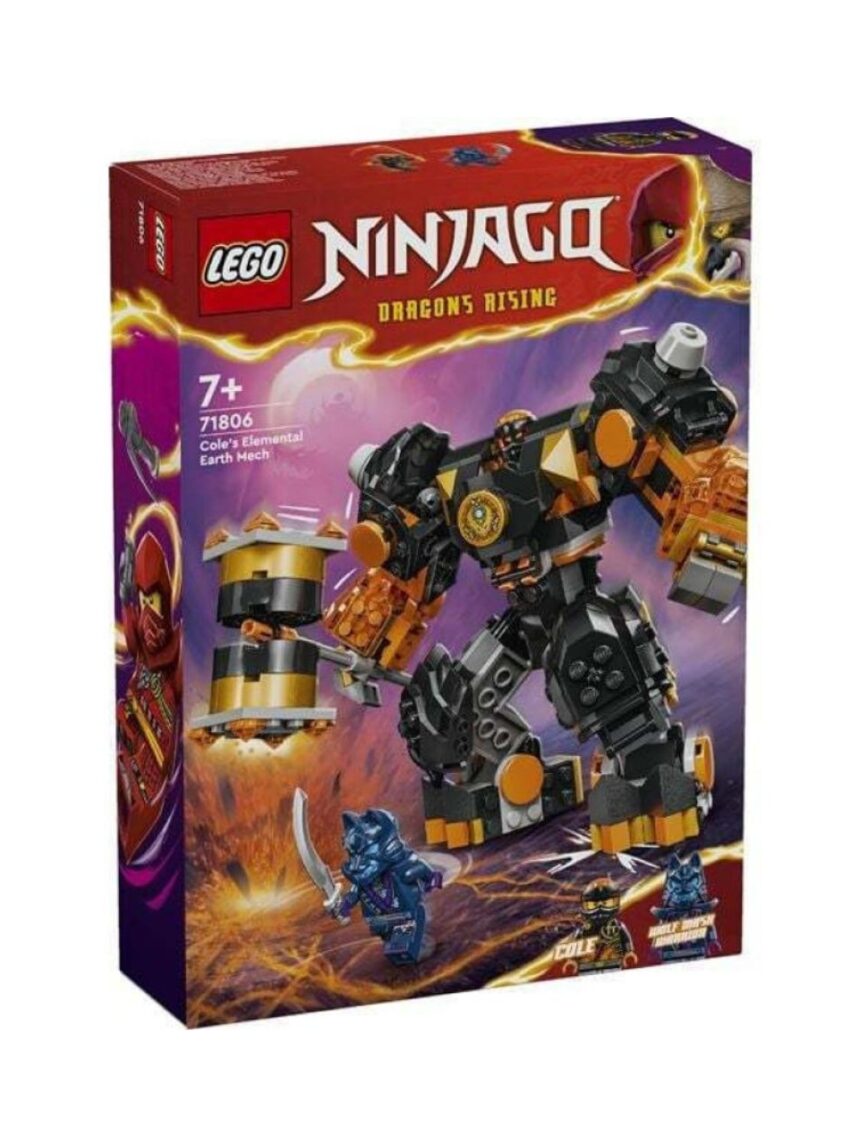 Lego ninjago cole's element earth mech 71806 - Lego, Lego Ninjago