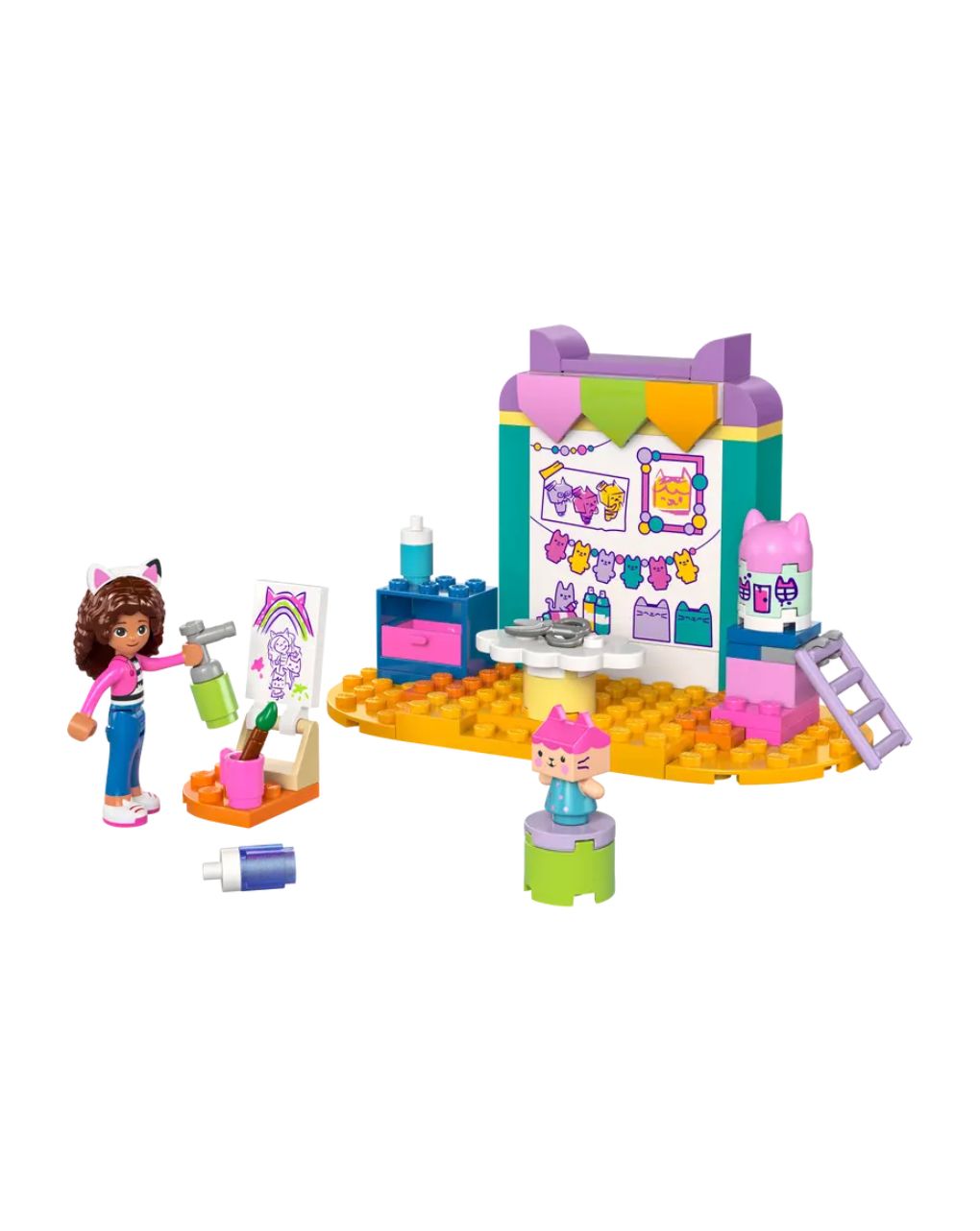 Lego gabby's dollhouse crafting with baby box 10795 - Lego