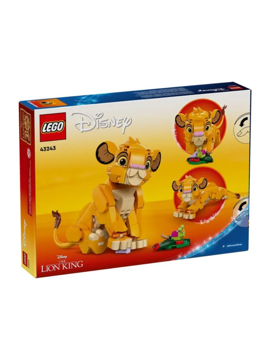 Lego disney simba the lion king club 43243 - Disney