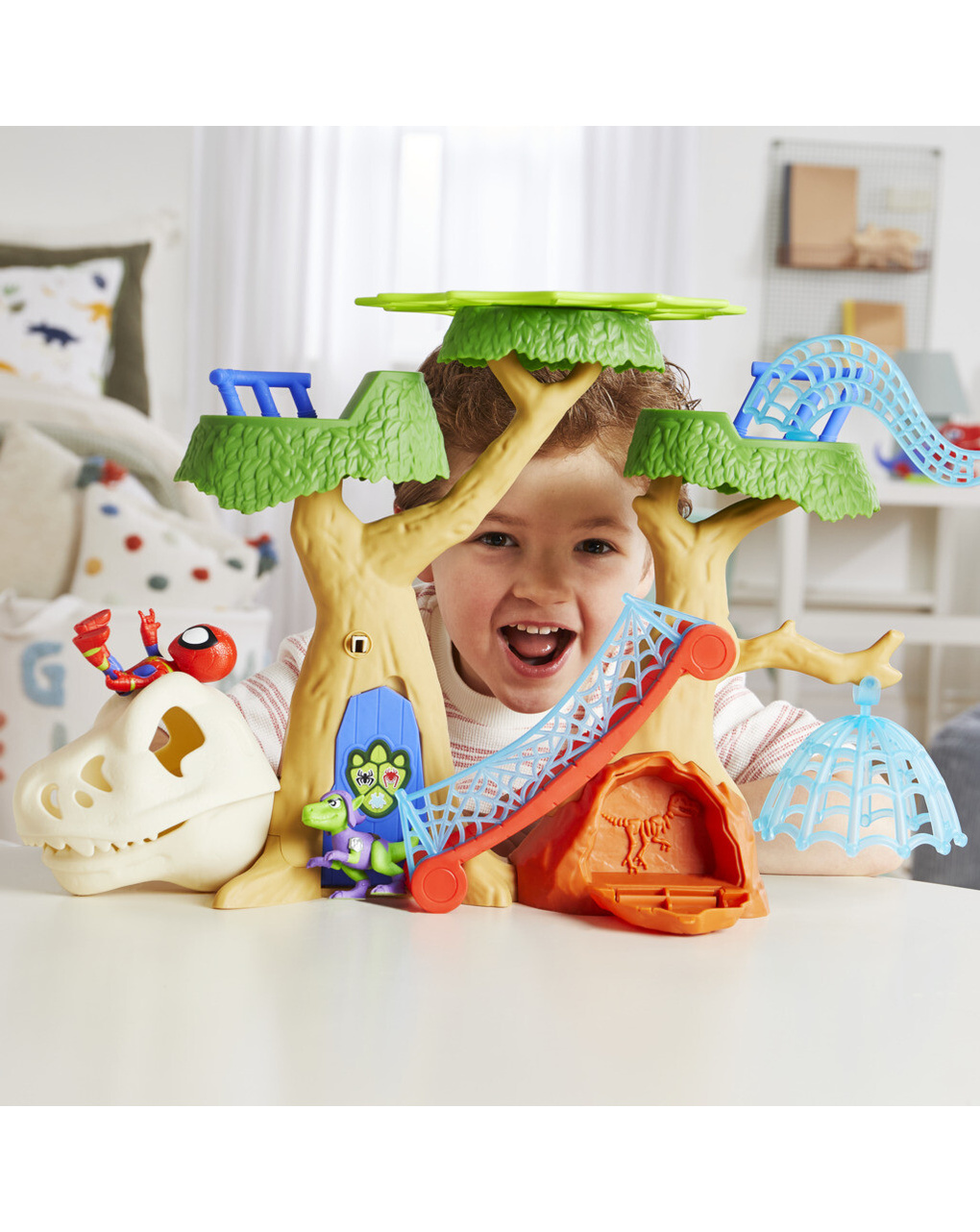 Hasbro spidey and his amazing friends dino webs playset f9477 - SPIDEY