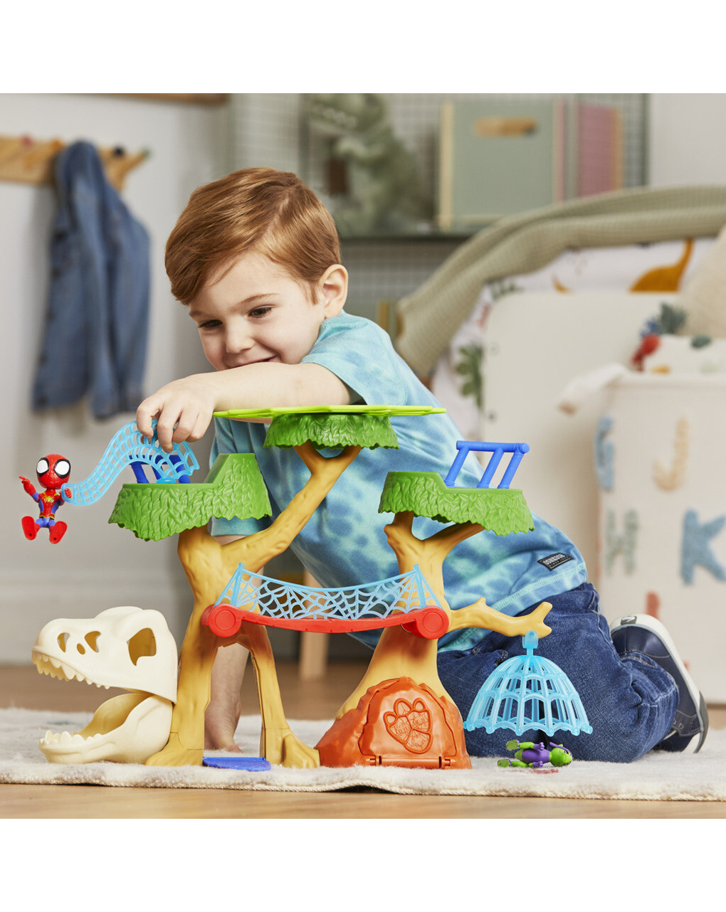 Hasbro spidey and his amazing friends dino webs playset f9477 - SPIDEY