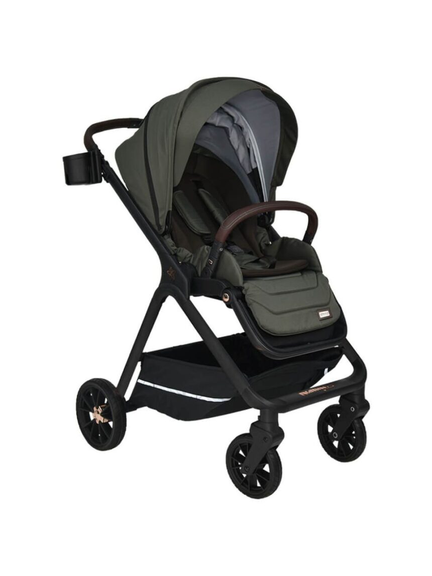 Bebe stars καρότσι nammas olive 346-189 - Bebe Stars