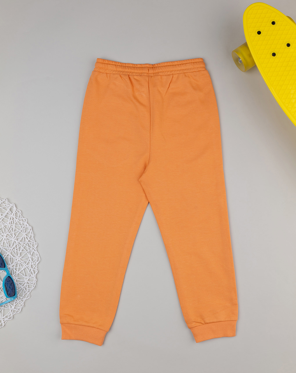 παιδικό παντελόνι φόρμας πορτοκαλί για αγόρι - Prénatal