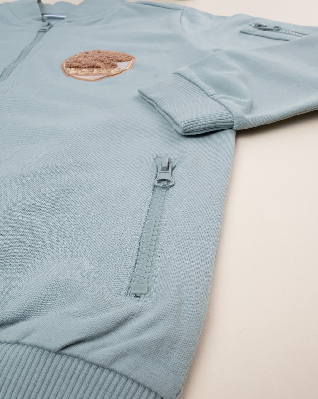 παιδική ζακέτα φούτερ πράσινη t-rex για αγόρι - Prénatal