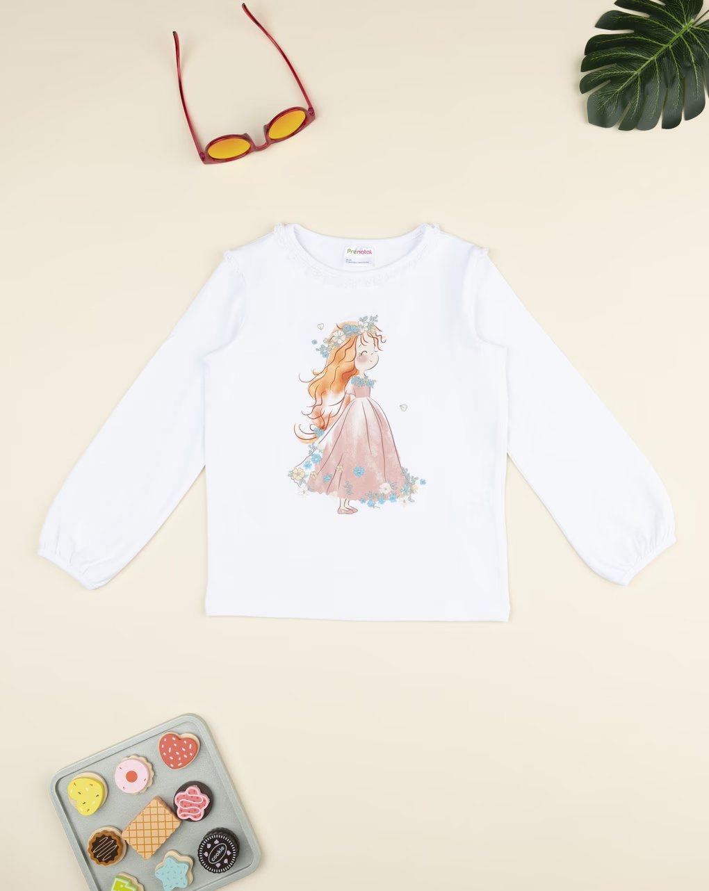 παιδική μπλούζα λευκή fairy για κορίτσι - Prénatal