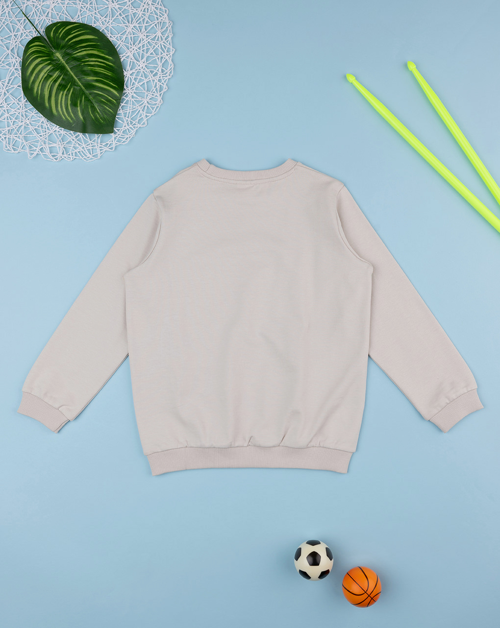 παιδική μπλούζα φούτερ μπεζ you got this για αγόρι - Prénatal