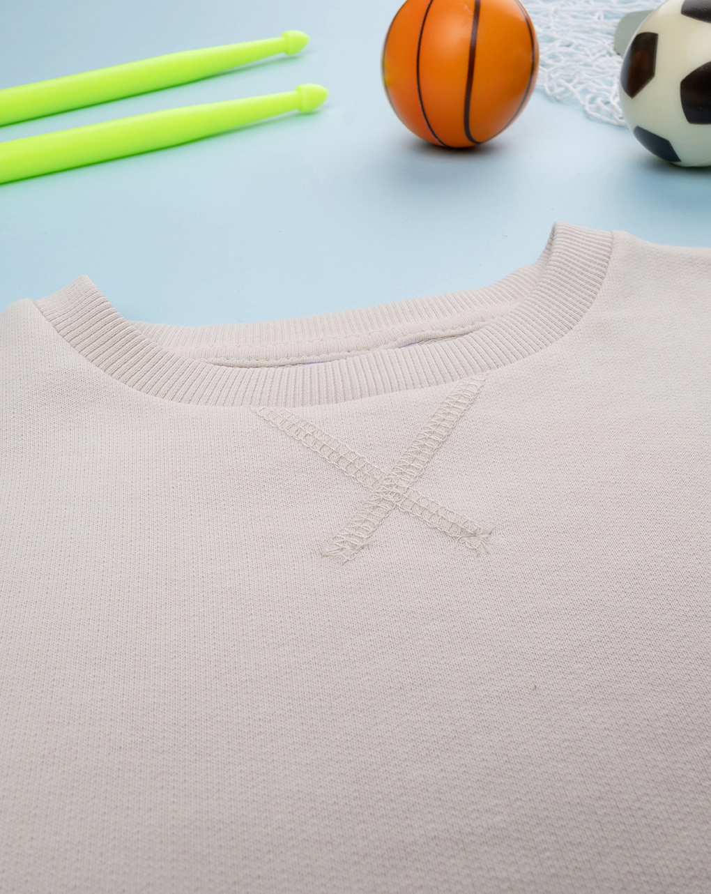 παιδική μπλούζα φούτερ μπεζ you got this για αγόρι - Prénatal