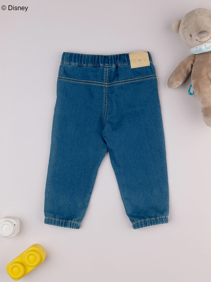 βρεφικό τζιν παντελόνι μπλε winnie για αγόρι - Prénatal