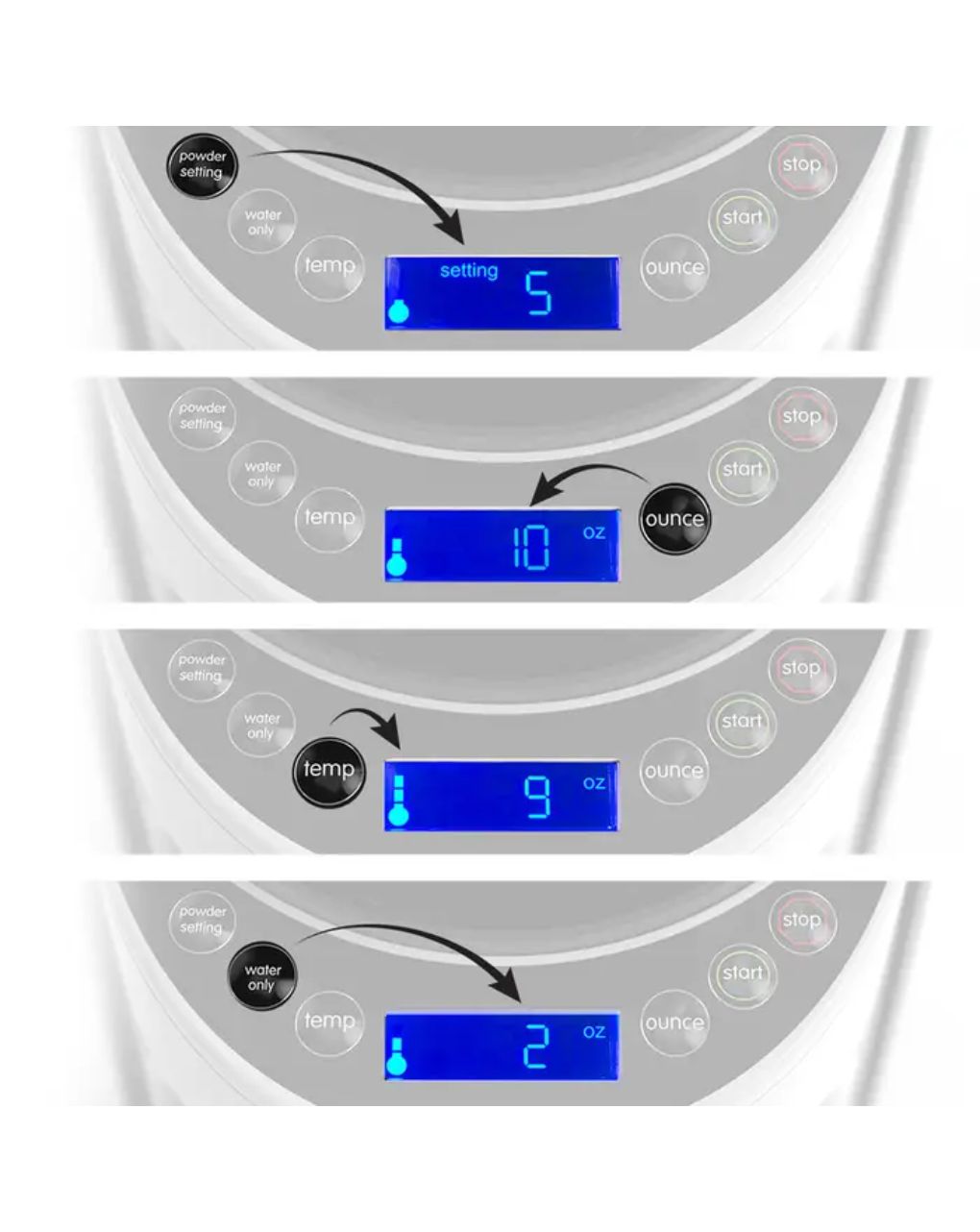 Baby brezza ηλεκτρικός παρασκευαστής γάλακτος formula pro advanced white frp0134 - BABYBREZZA