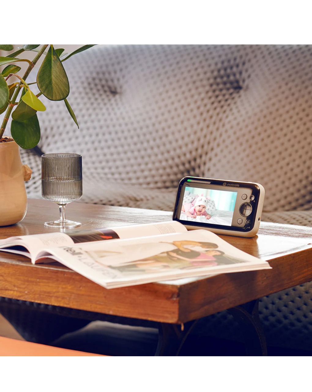 Motorola ενδοεπικοινωνία μωρού wi-fi με κάμερα & οθόνη 5" pip1500 connect - Motorola