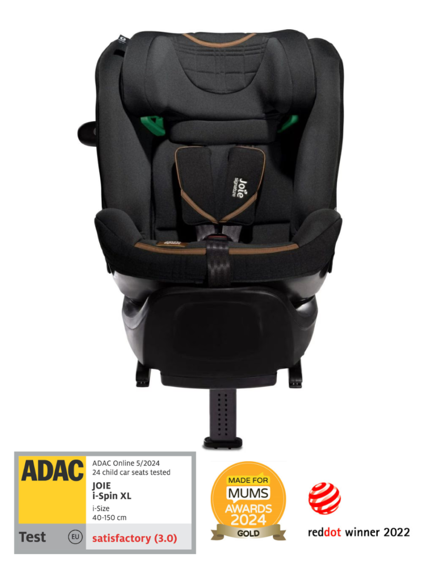 Joie κάθισμα αυτοκινήτου i-spin xl (40-150cm) eclipse c2205aaecl000 - Joie