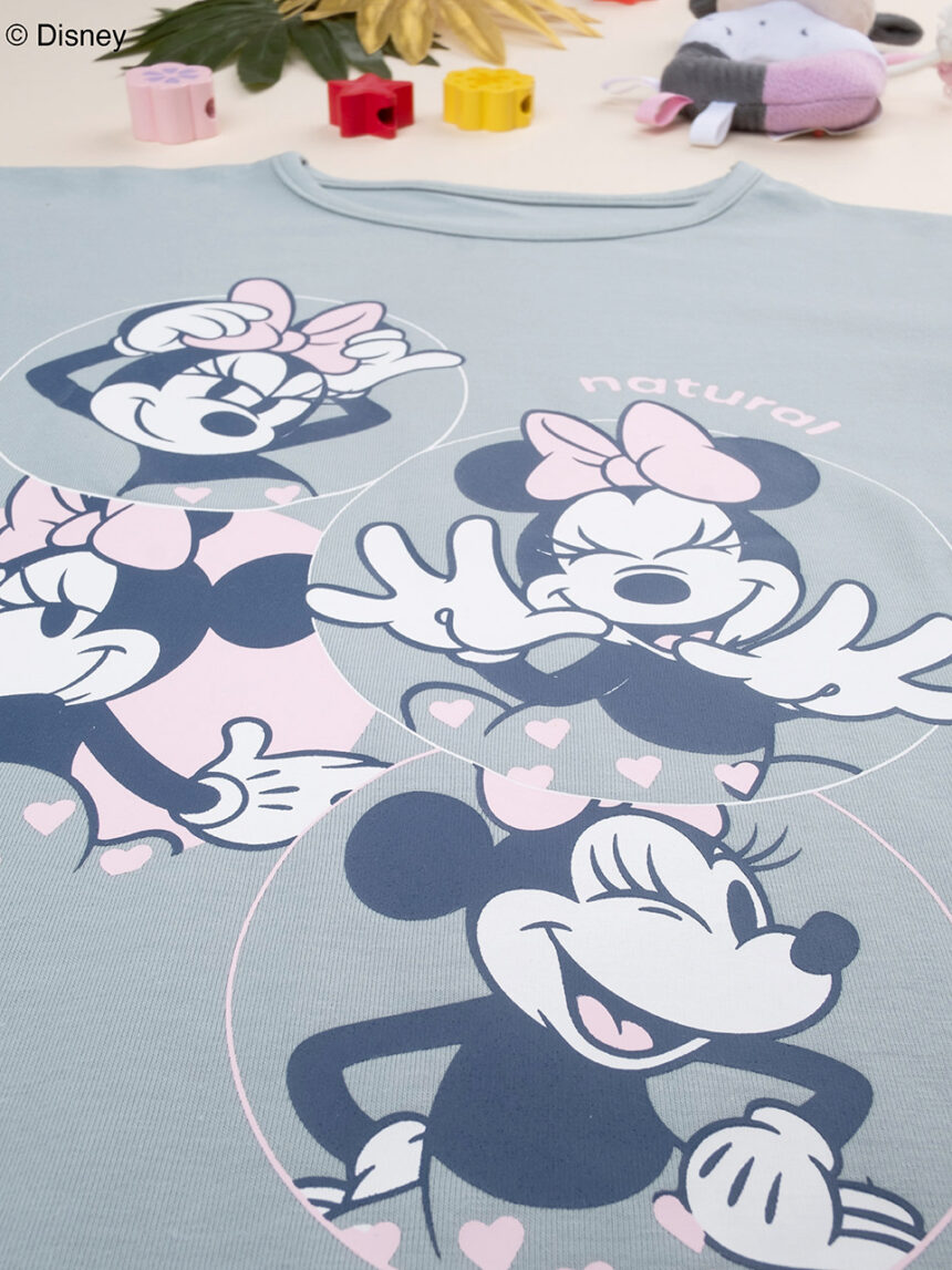παιδική μπλούζα γκριζοπράσινο minnie για κορίτσι - Prénatal