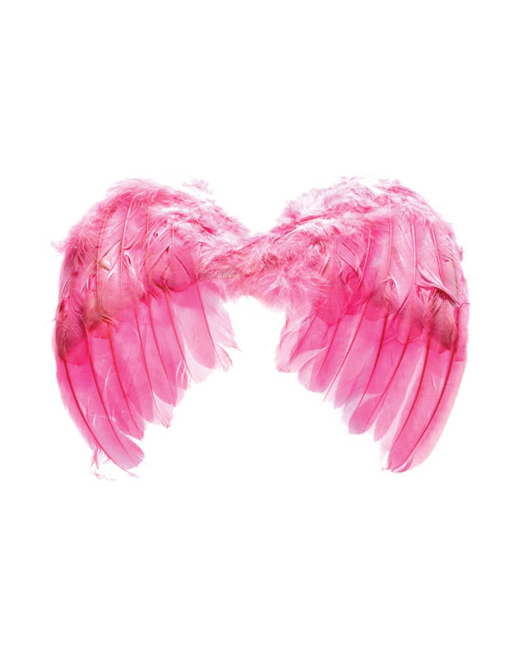 τσα-φαλ αποκριάτικα φτερά με πούπουλα 30x28cm ροζ α15457