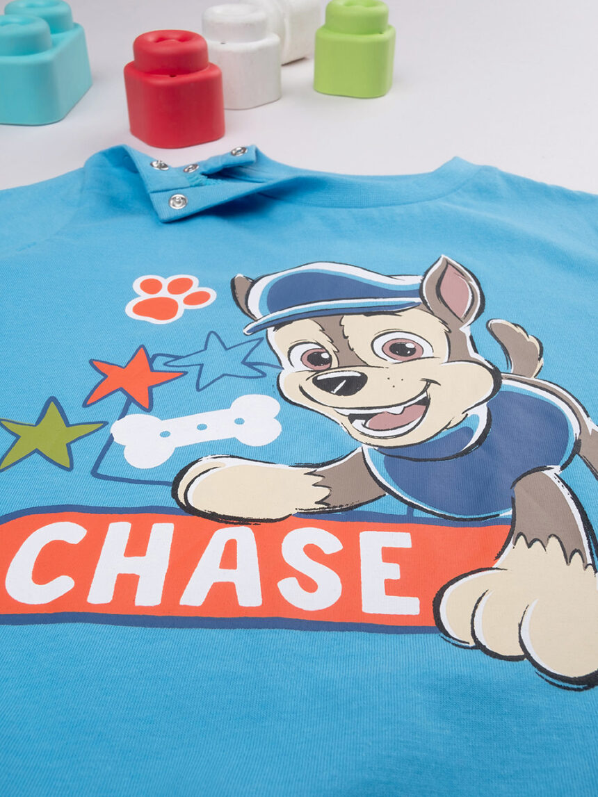 βρεφική πιτζάμα γαλάζια paw patrol για αγόρι - Prénatal