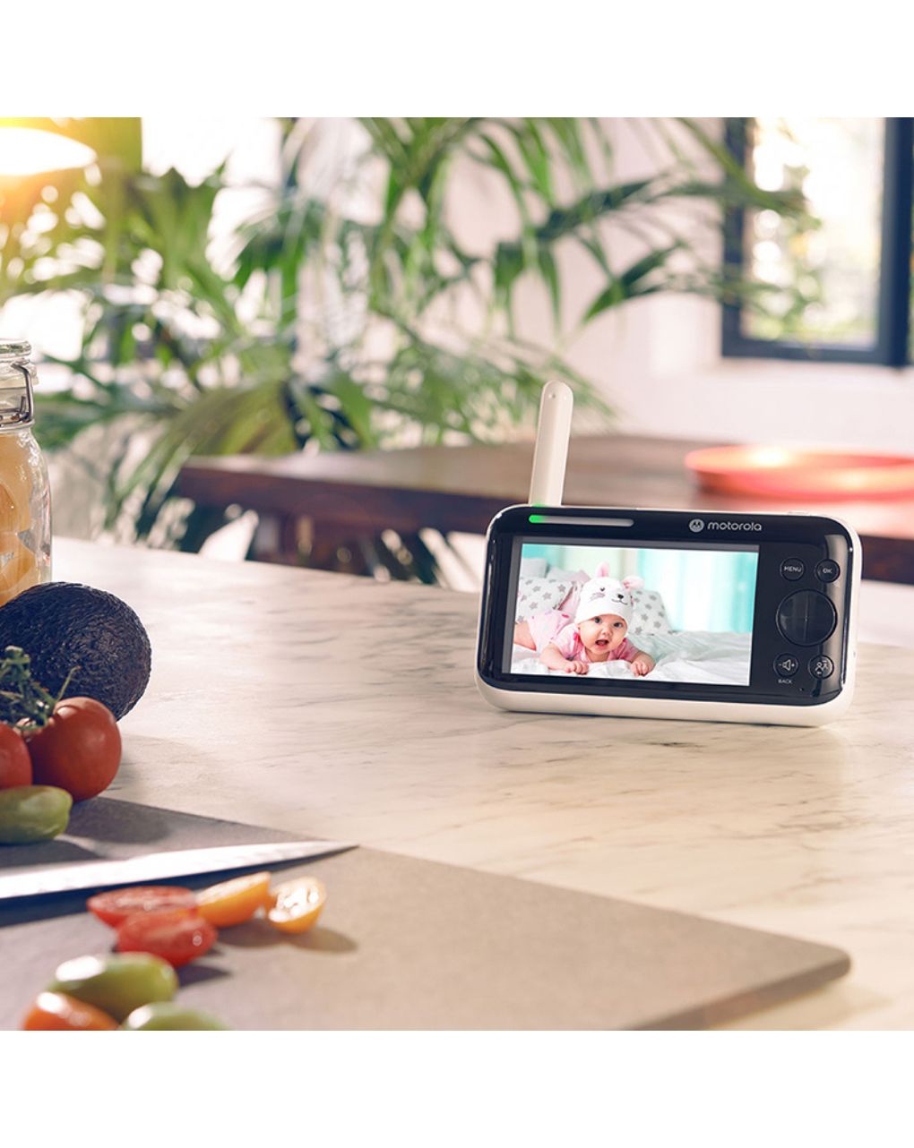 Motorola ενδοεπικοινωνία μωρού wi-fi με κάμερα & οθόνη 5" pip1500 connect - Motorola