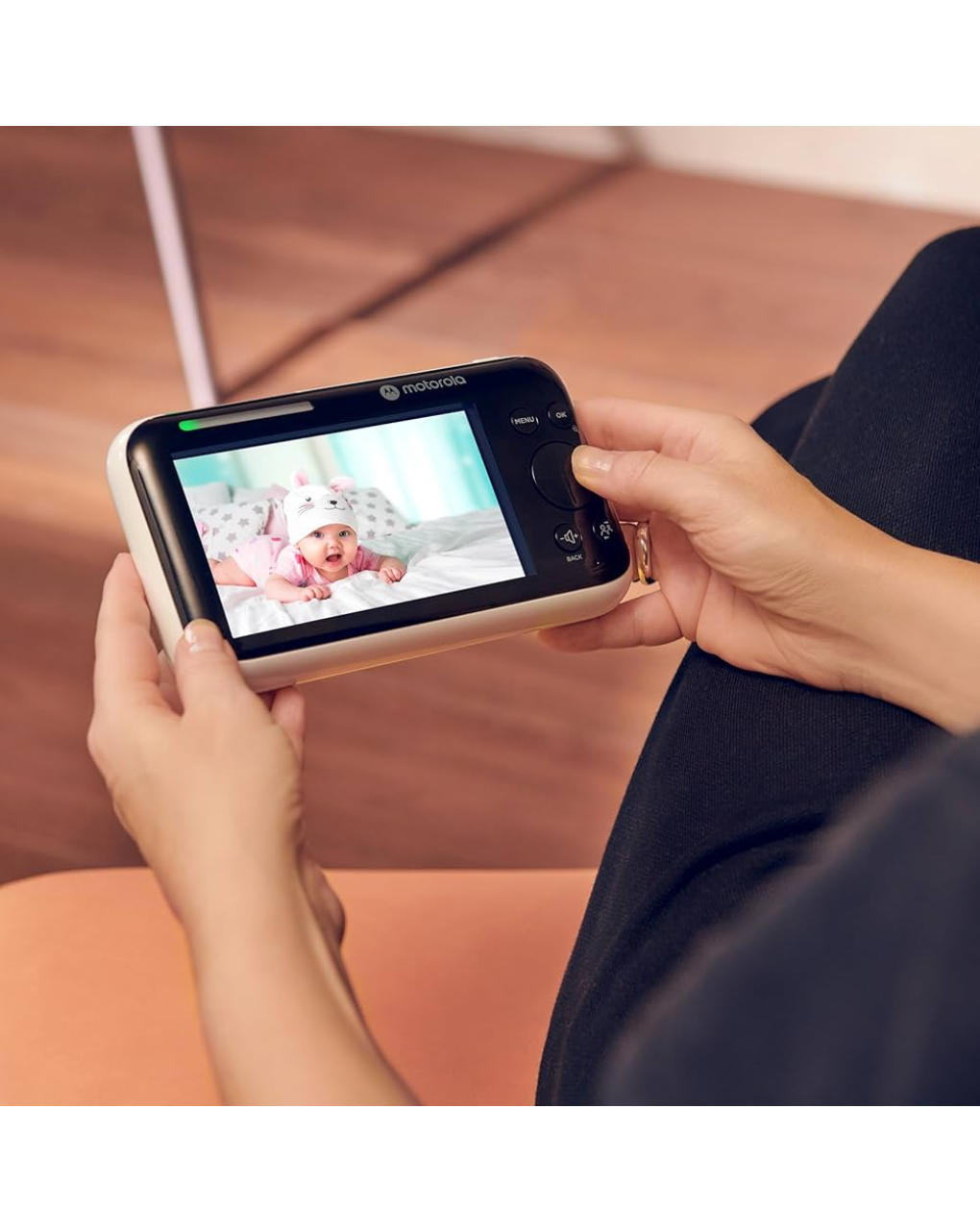 Motorola ενδοεπικοινωνία μωρού wi-fi με κάμερα & οθόνη 5" pip1500 connect - Motorola