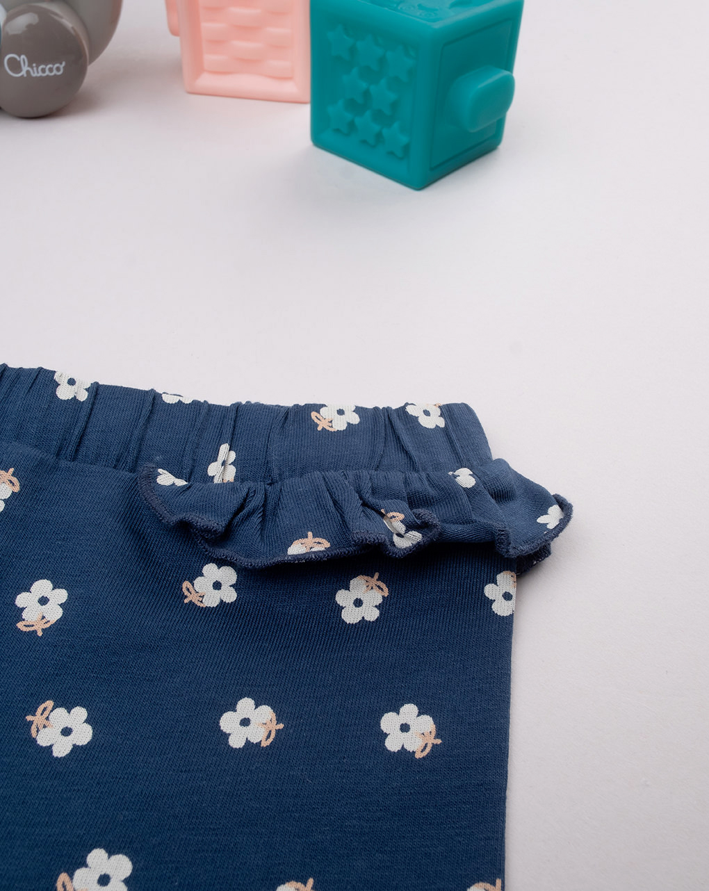 βρεφικό κολάν μπλε φλοράλ για κορίτσι - Prénatal