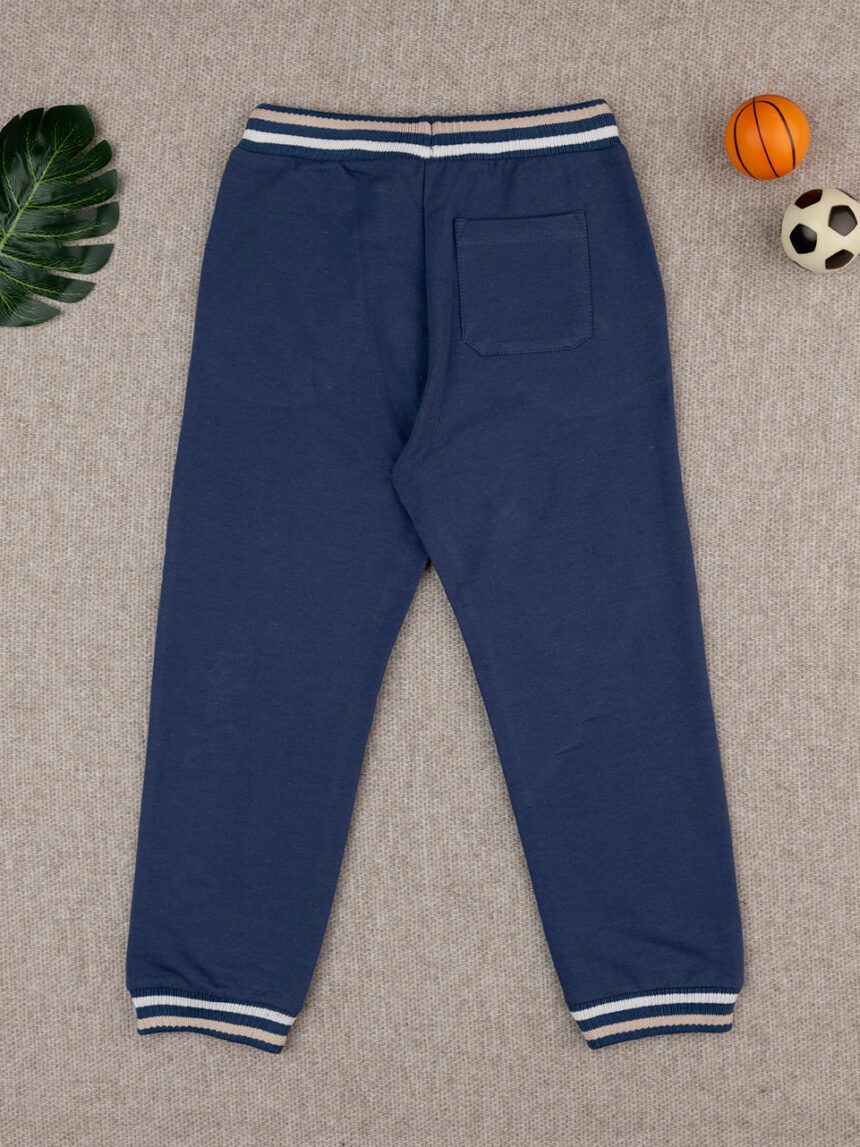 παιδικό παντελόνι φόρμας μπλε denim rules για αγόρι - Prénatal