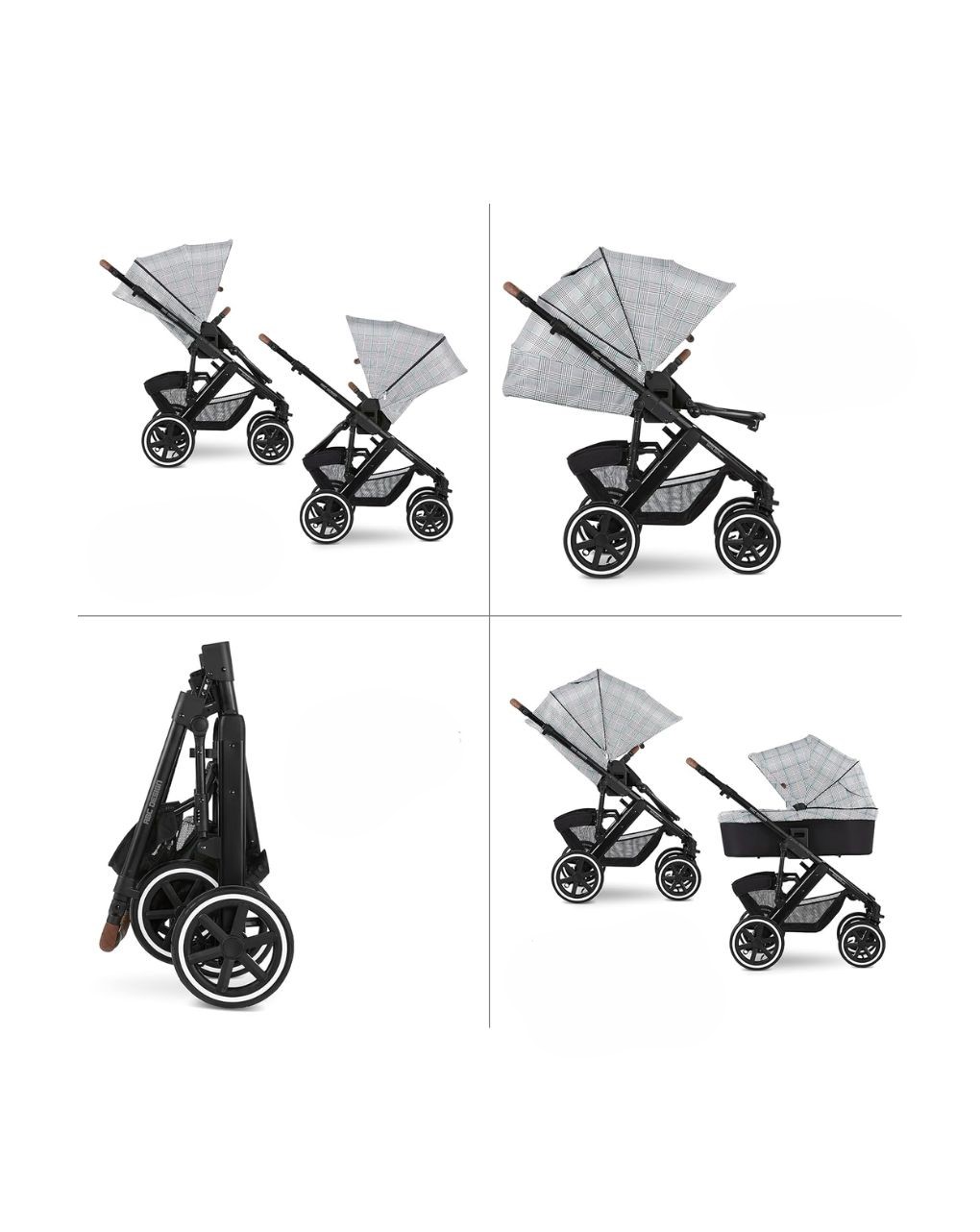 Abc design καρότσι salsa 4 air 2 σε 1 fashion edition smaragd - ABC Design